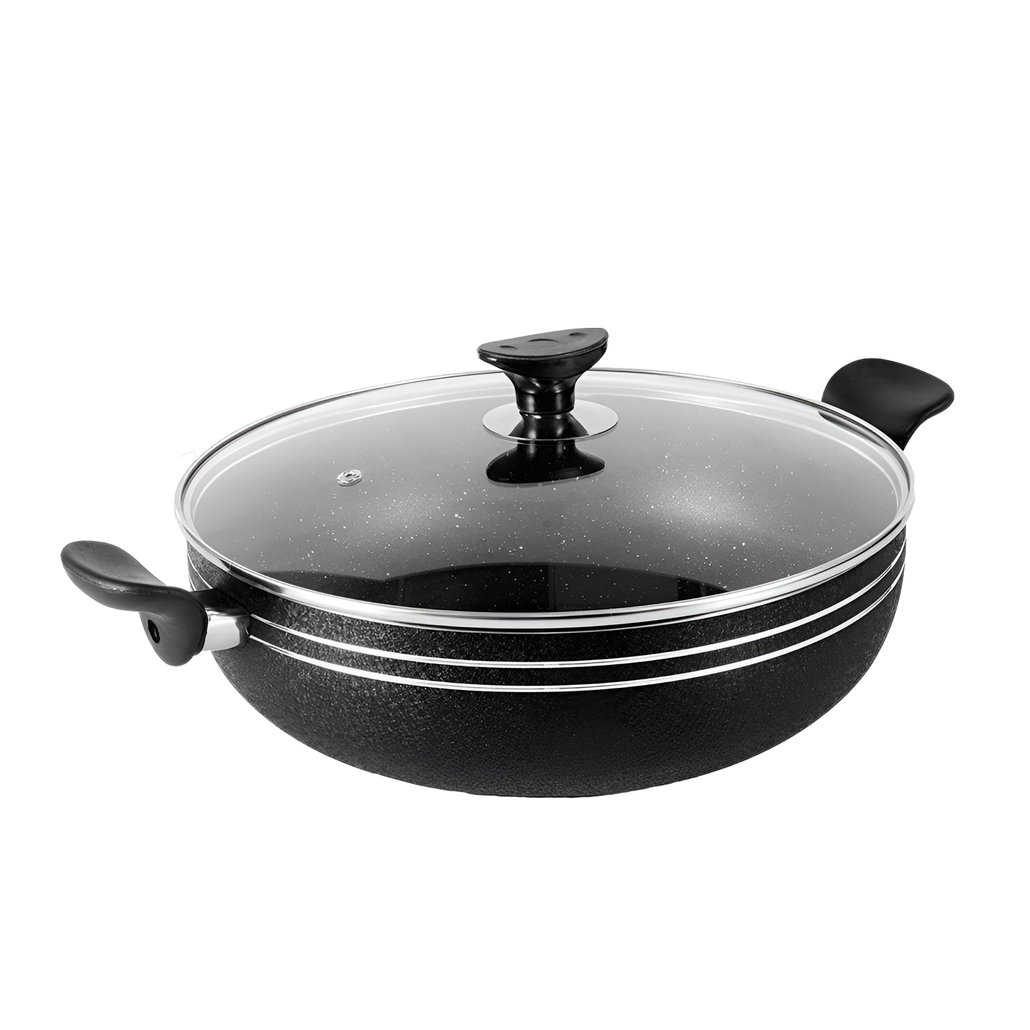 Super Gift Pack- GLASS LID - Non-Stick set 18-Piece
