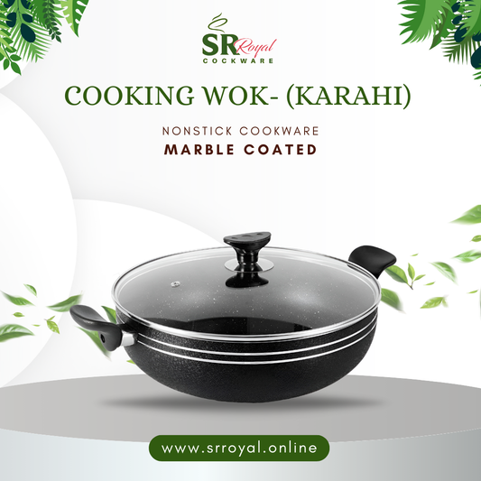 Royal Wok (Karahi) - Glass Lid