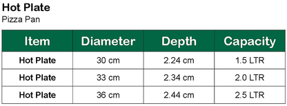 Royal Non-Stick Hot Plate Pizza Pan