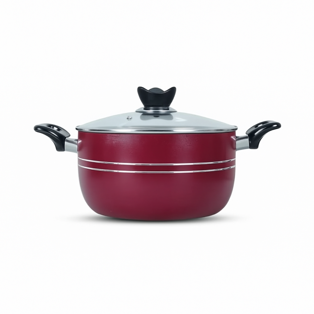 Royal Non-Stick Casserole (Handi) - Glass Lid