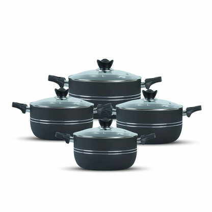 Royal Non-Stick Casserole (Handi) - Glass Lid
