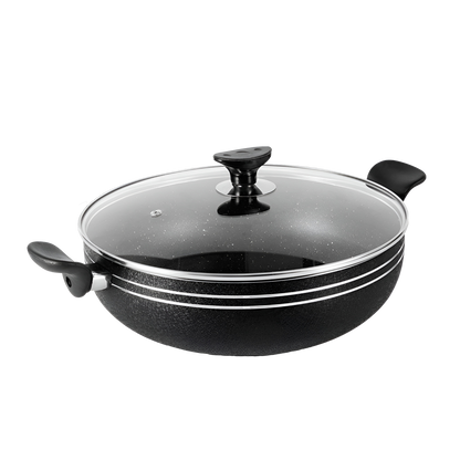 Mega Super Gift Pack- GLASS LID - Non-Stick set 21-Piece